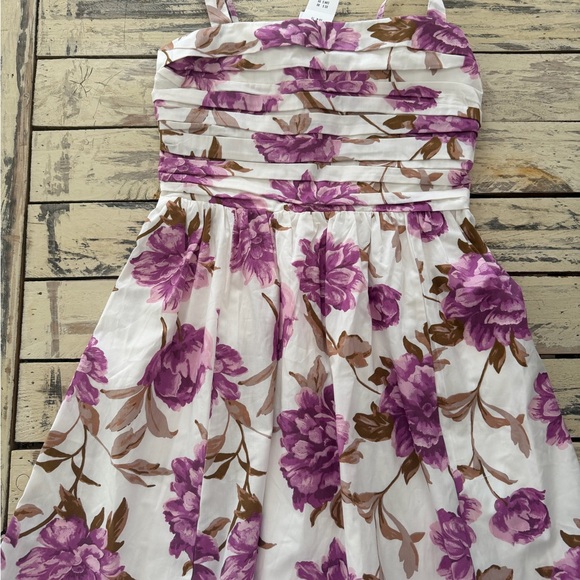 Abercrombie & Fitch Floral Emerson Mini Dress NWT - Picture 3 of 4